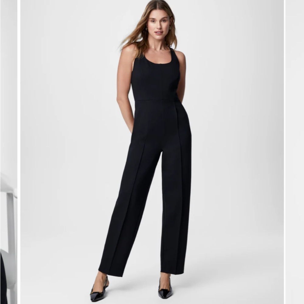 SPANX Sleek Black Jumpsuit